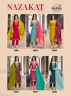 Nazakat Vol 3 By Radhika Berlin Silk Kurti With Bottom Dupatta Wholesale Online